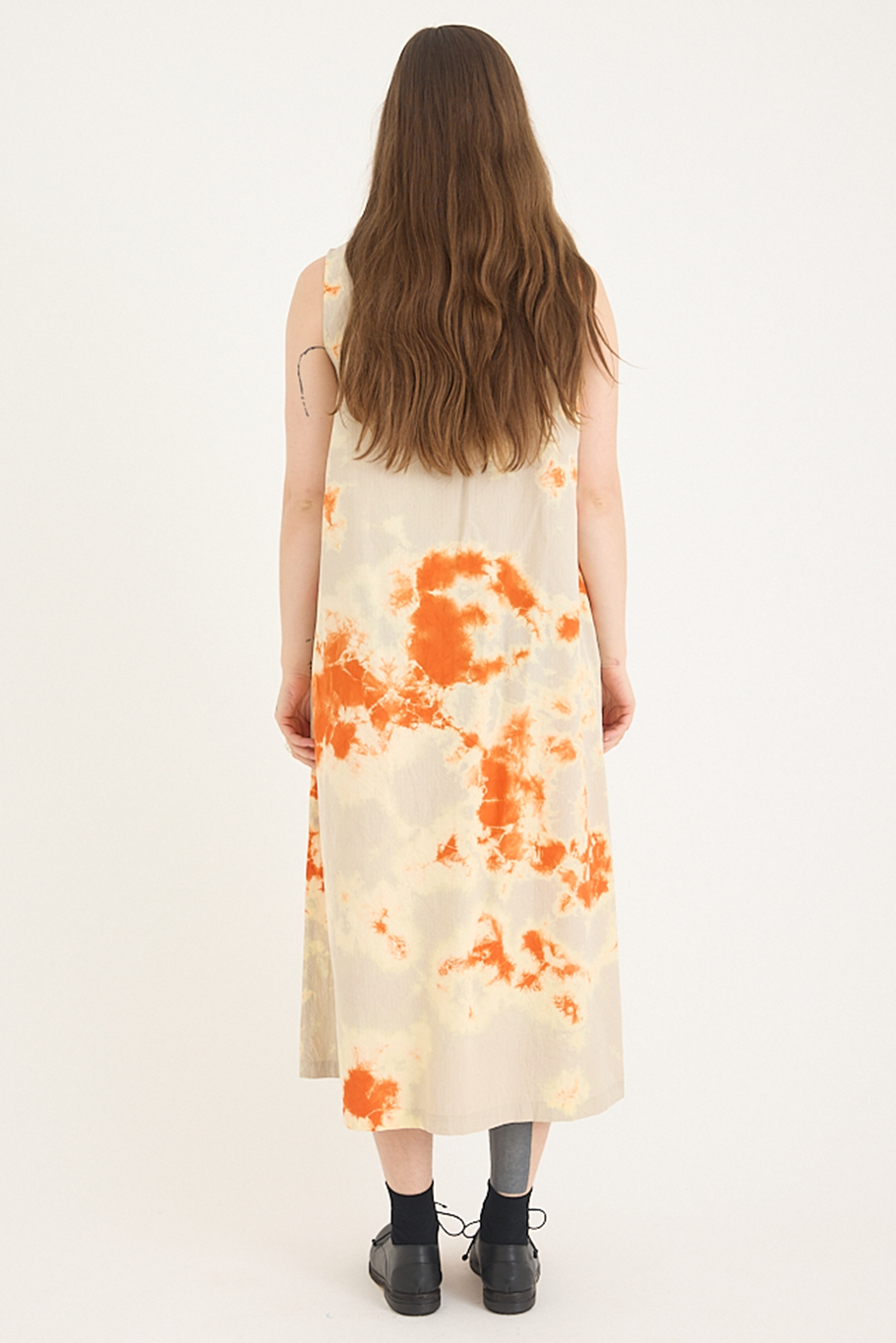 Suzusan - Cotton Pin Stripe Sleeveless Dress