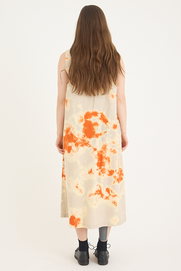 Suzusan - Cotton Pin Stripe Sleeveless Dress