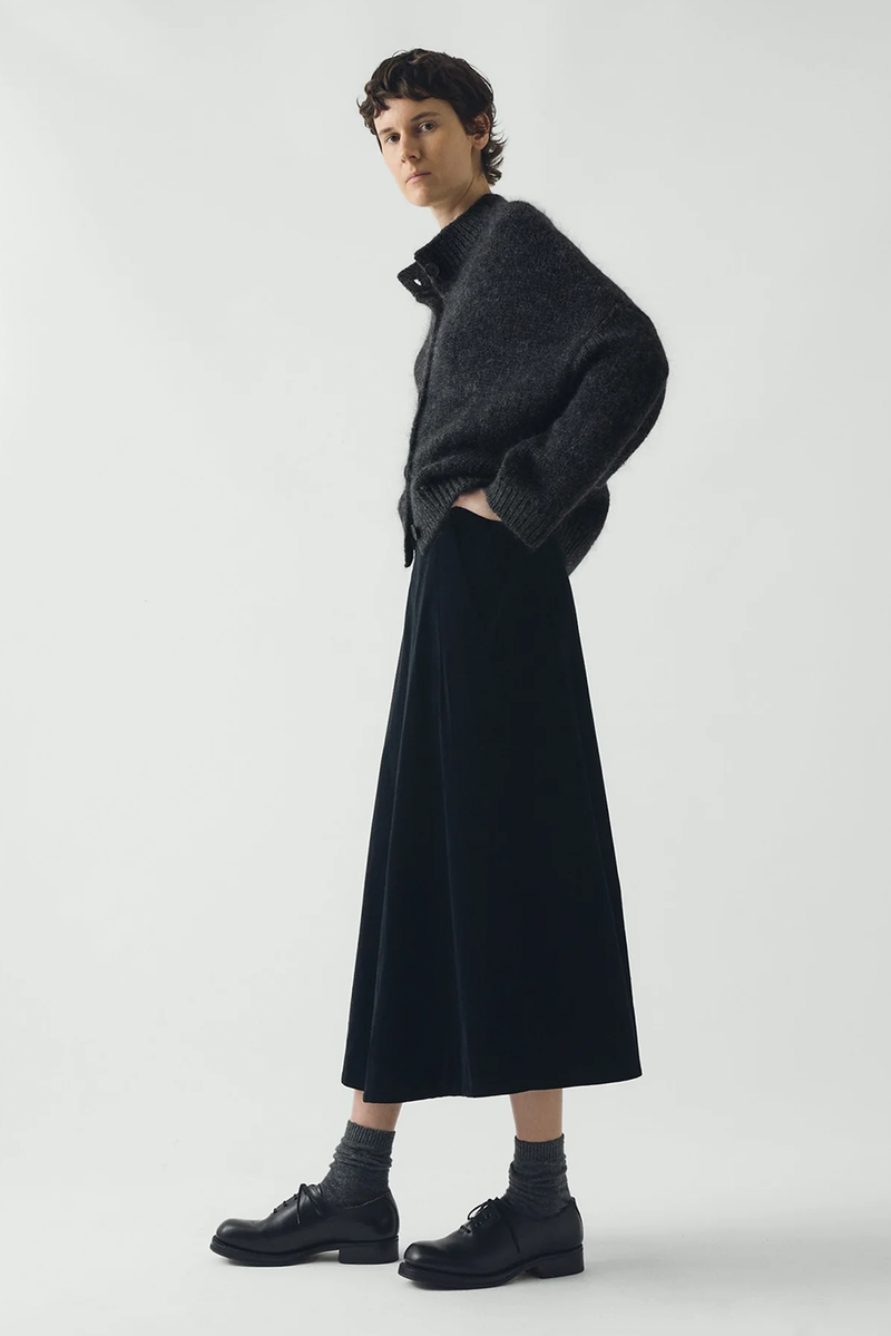 Toast - Cotton Velvet A Line Skirt