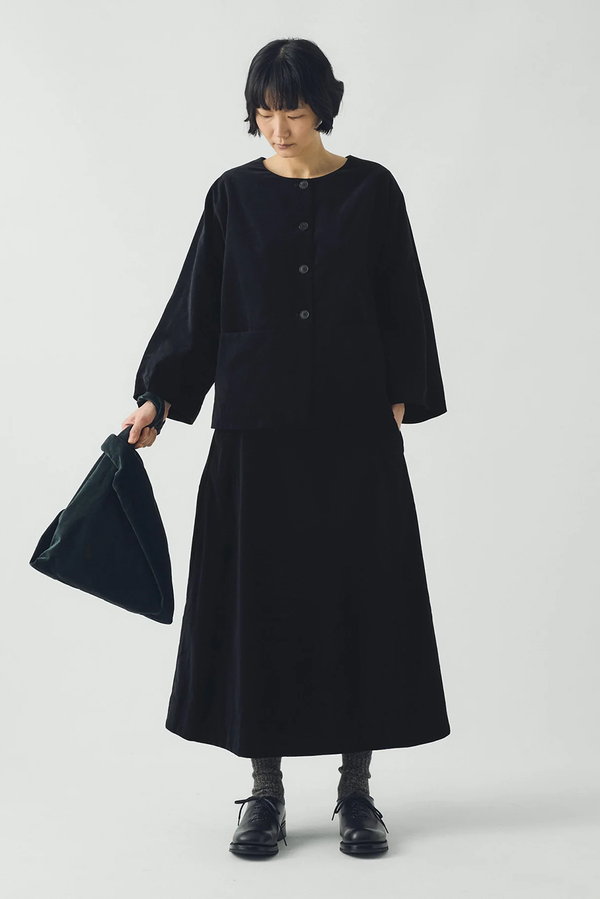 Toast - Cotton Velvet A Line Skirt