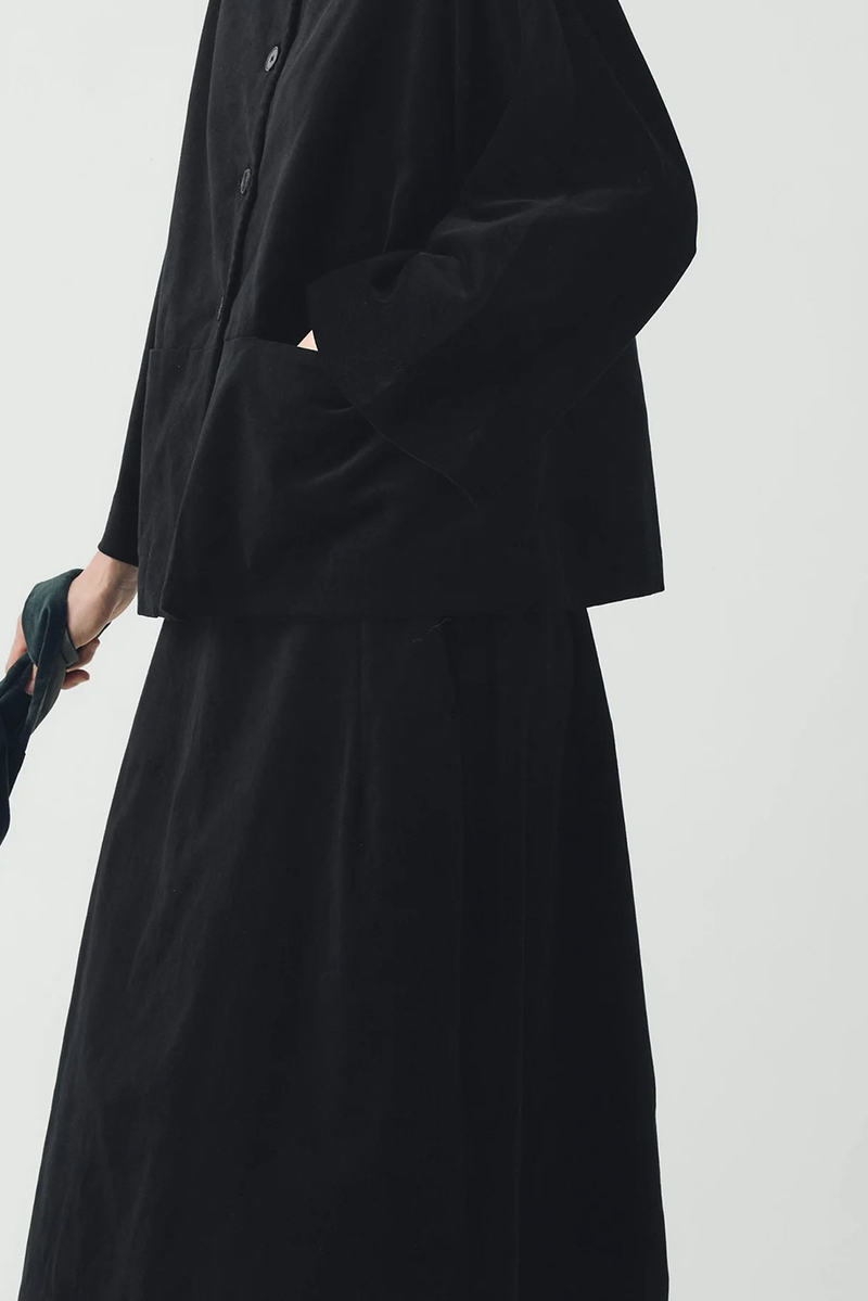 Toast - Cotton Velvet A Line Skirt