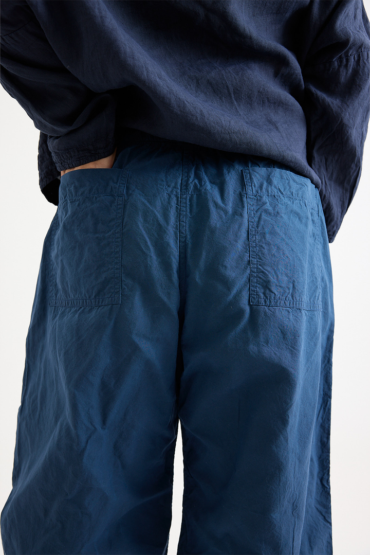 Chez Vidalenc - Coulisse Pants - Cotton Sailor - Blue