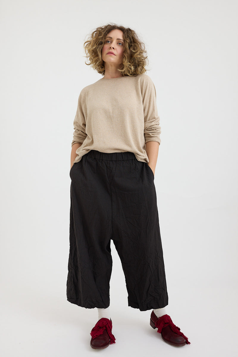 Pas de Calais - Crinkle Sarouel Pants