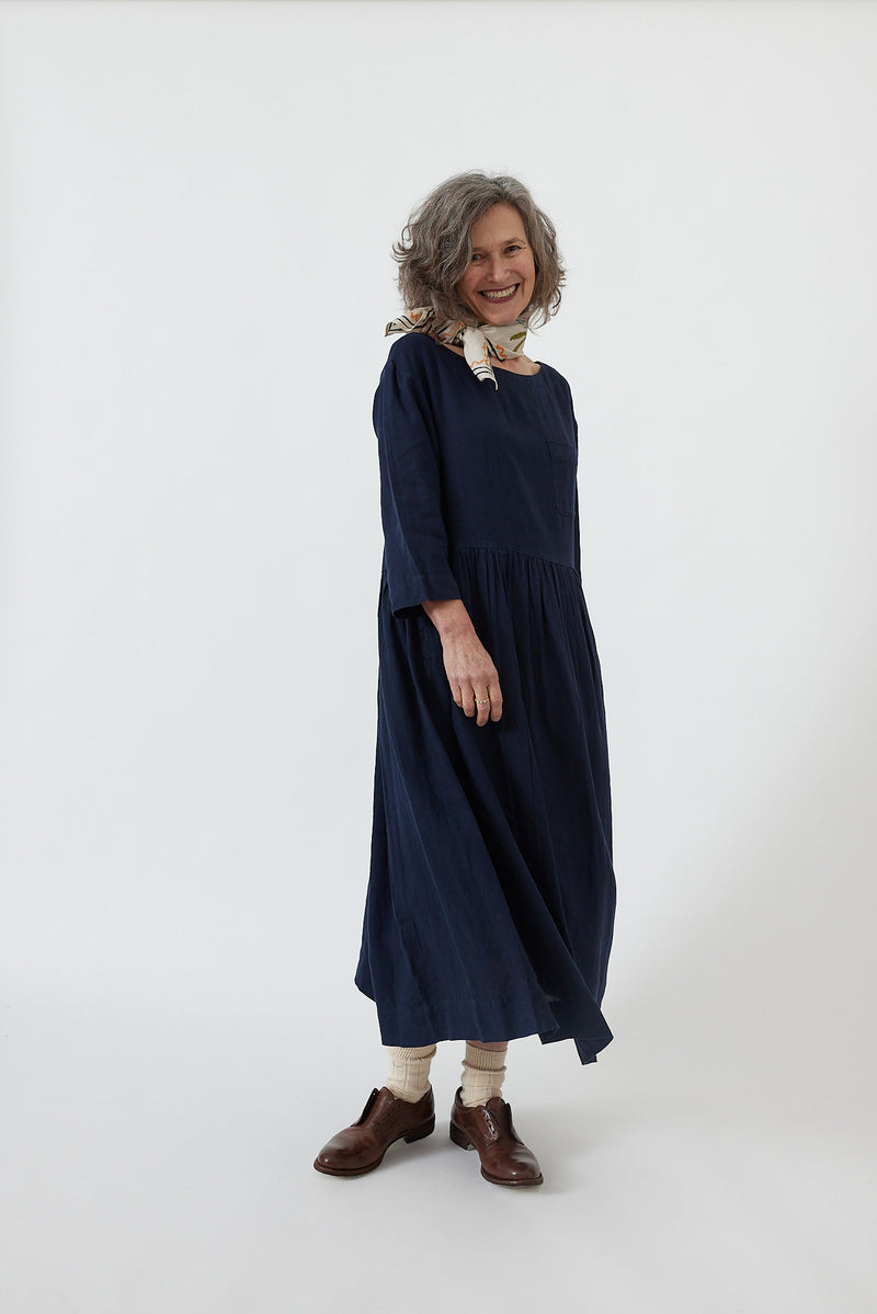 Toast - Oversized Garment Dyed Linen Dress