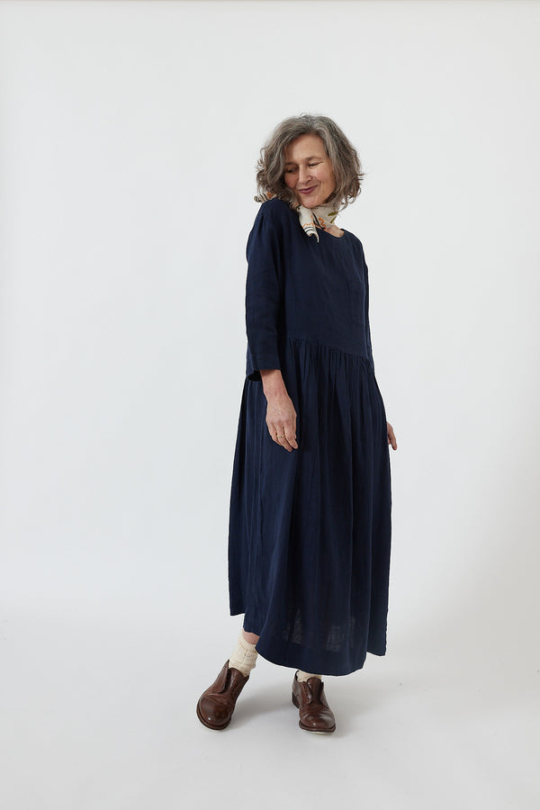 Toast - Oversized Garment Dyed Linen Dress