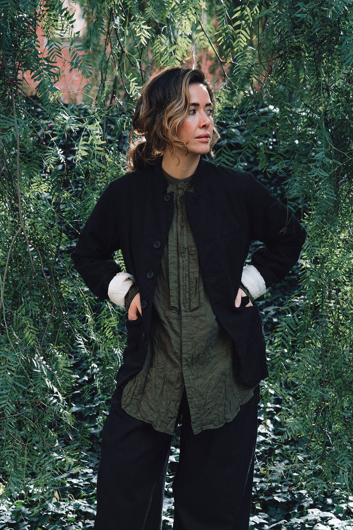 Pas de Calais - Wool Tweed Tailored Jacket