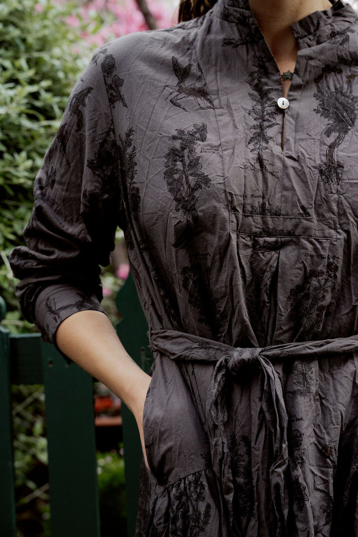 Pas de Calais - Relax Herbal Print Dress