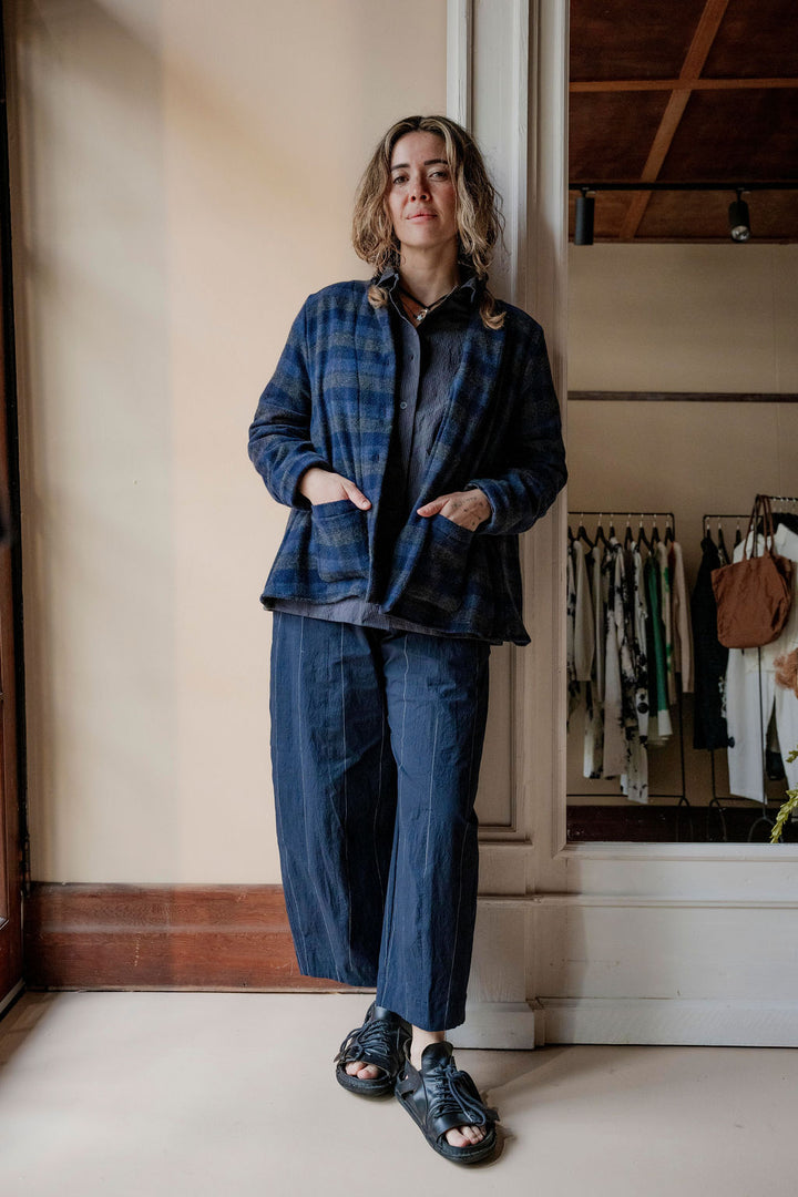 Bergfabel - Jenny Shirt - Carbon Check