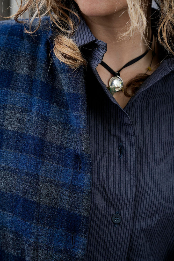 Bergfabel - Jenny Shirt - Carbon Check