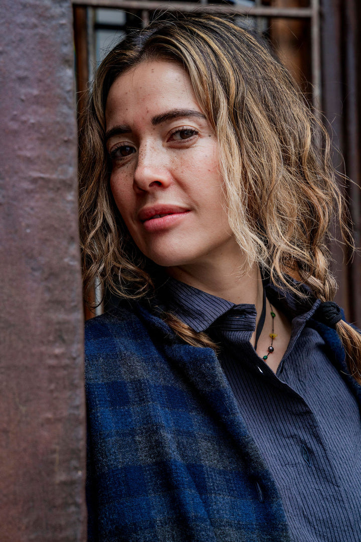 Bergfabel - Tina Shirt - Grey Stripe