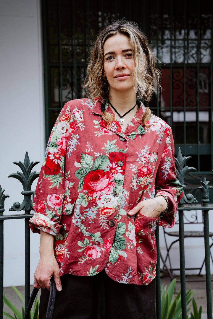 Metta - Dominique Blazer - Sunset Garden Chintz