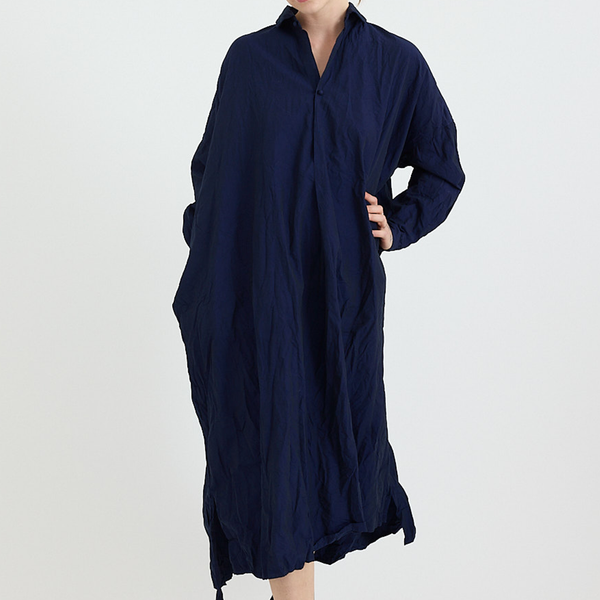 daniela gregis ブラウス Daniela Gregis - Long Shirt Dress - ElectricBlue/Black – Scarlet Jones