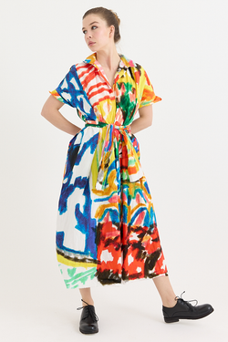 Daniela Gregis - Manichina 135 Lavato Dress