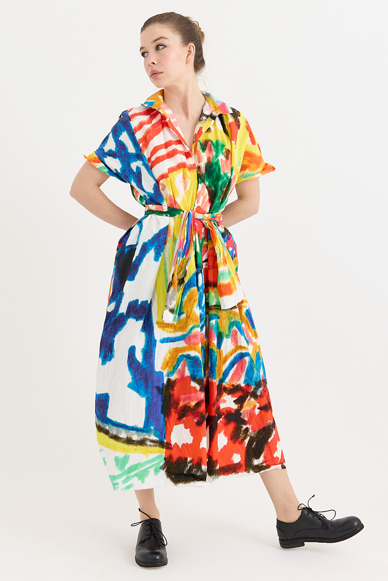 Daniela Gregis - Manichina 135 Lavato Dress