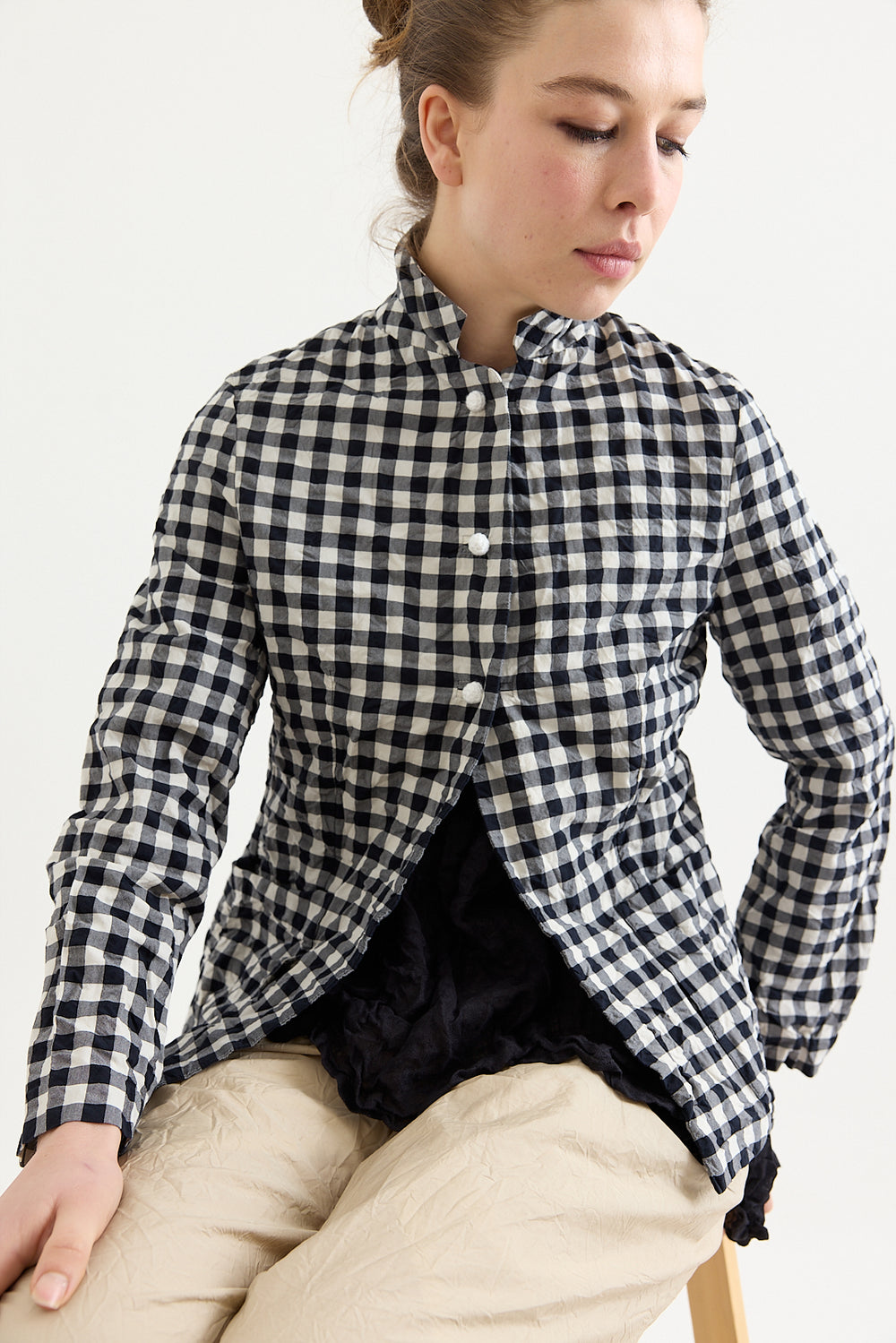 Daniela Gregis - Cavallo Jacket - Check – Scarlet Jones