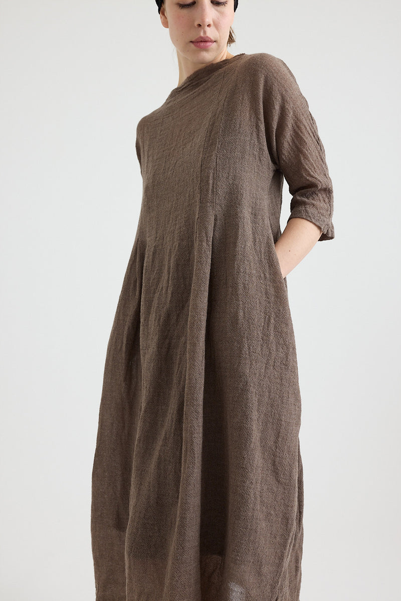 Daniela Gregis - Dress Cardo Manica - Natural