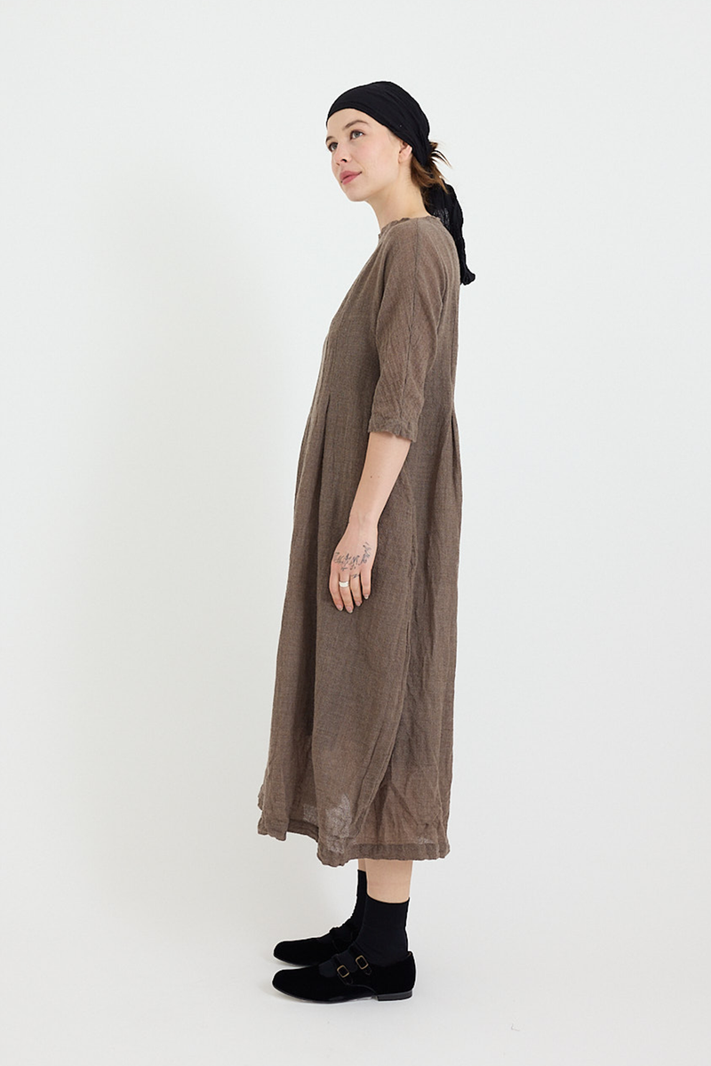 Daniela Gregis - Dress Cardo Manica - Natural