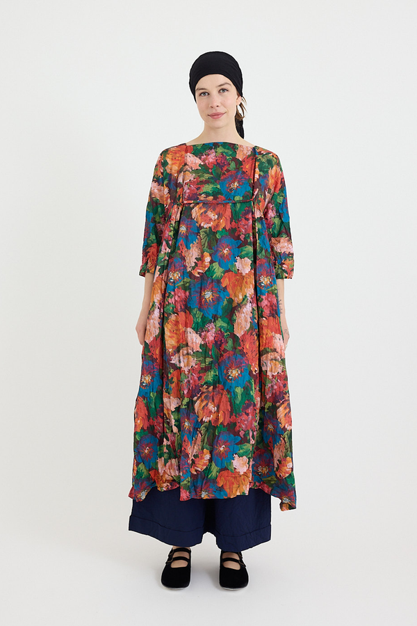 2021AW daniela gregis dress ワンピース Daniela Gregis - Dress Gelso Arriciato Lavato - Navy/Blue