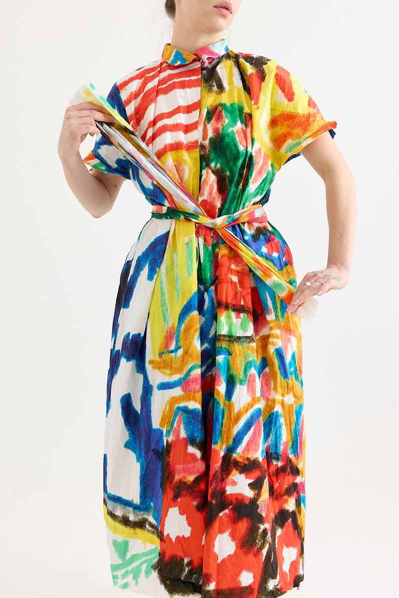 Daniela Gregis - Manichina 135 Lavato Dress