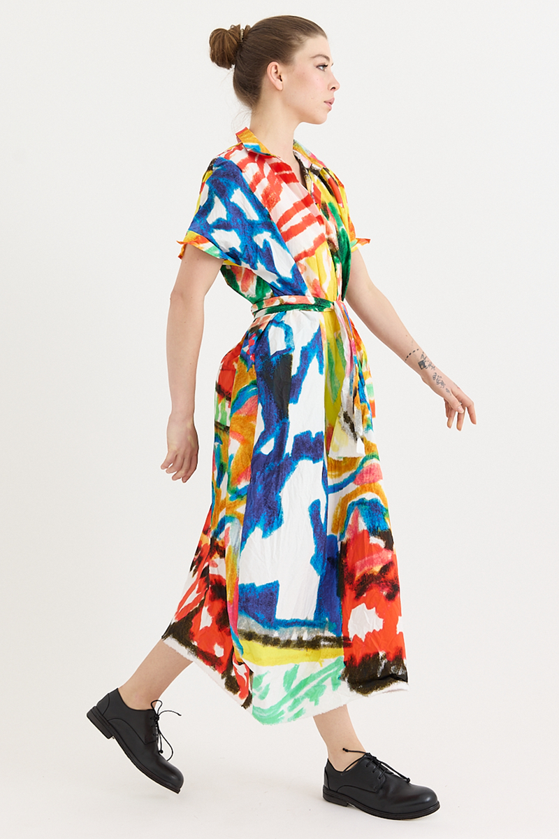 Daniela Gregis - Manichina 135 Lavato Dress