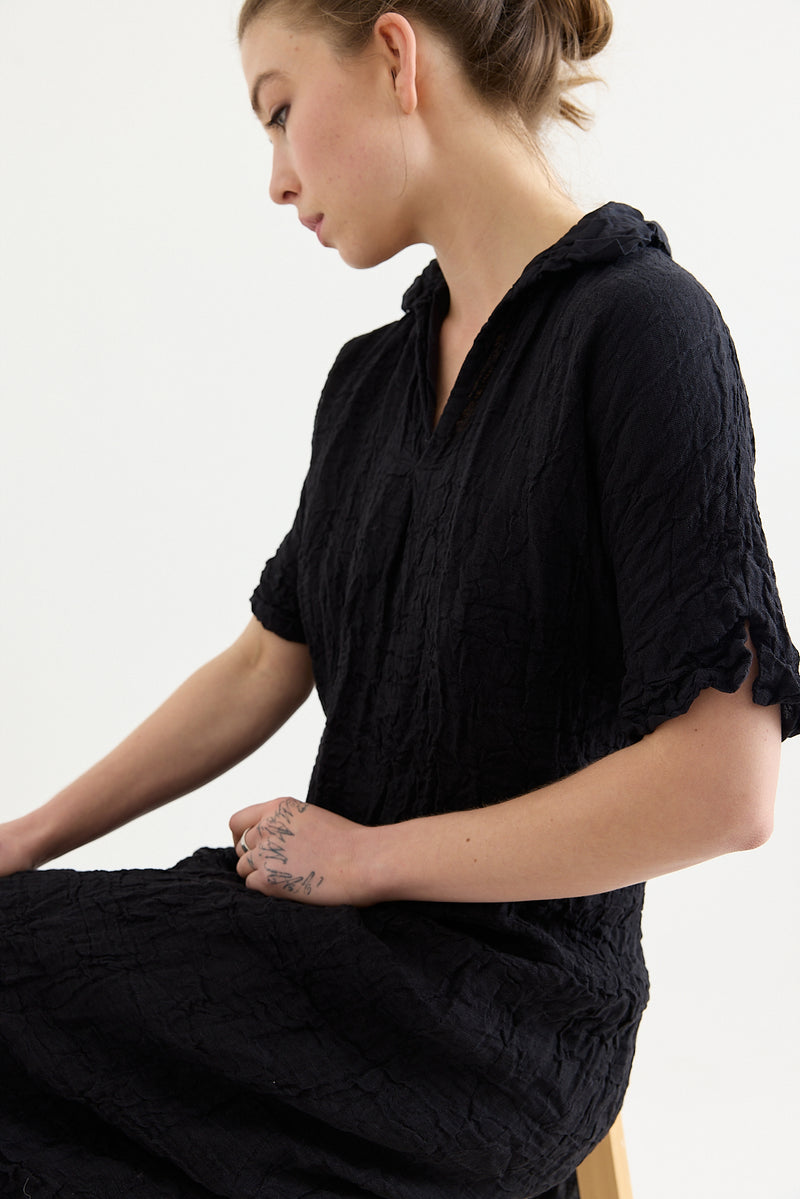 Daniela Gregis - Manichina Lavata Dress - Double Lavato