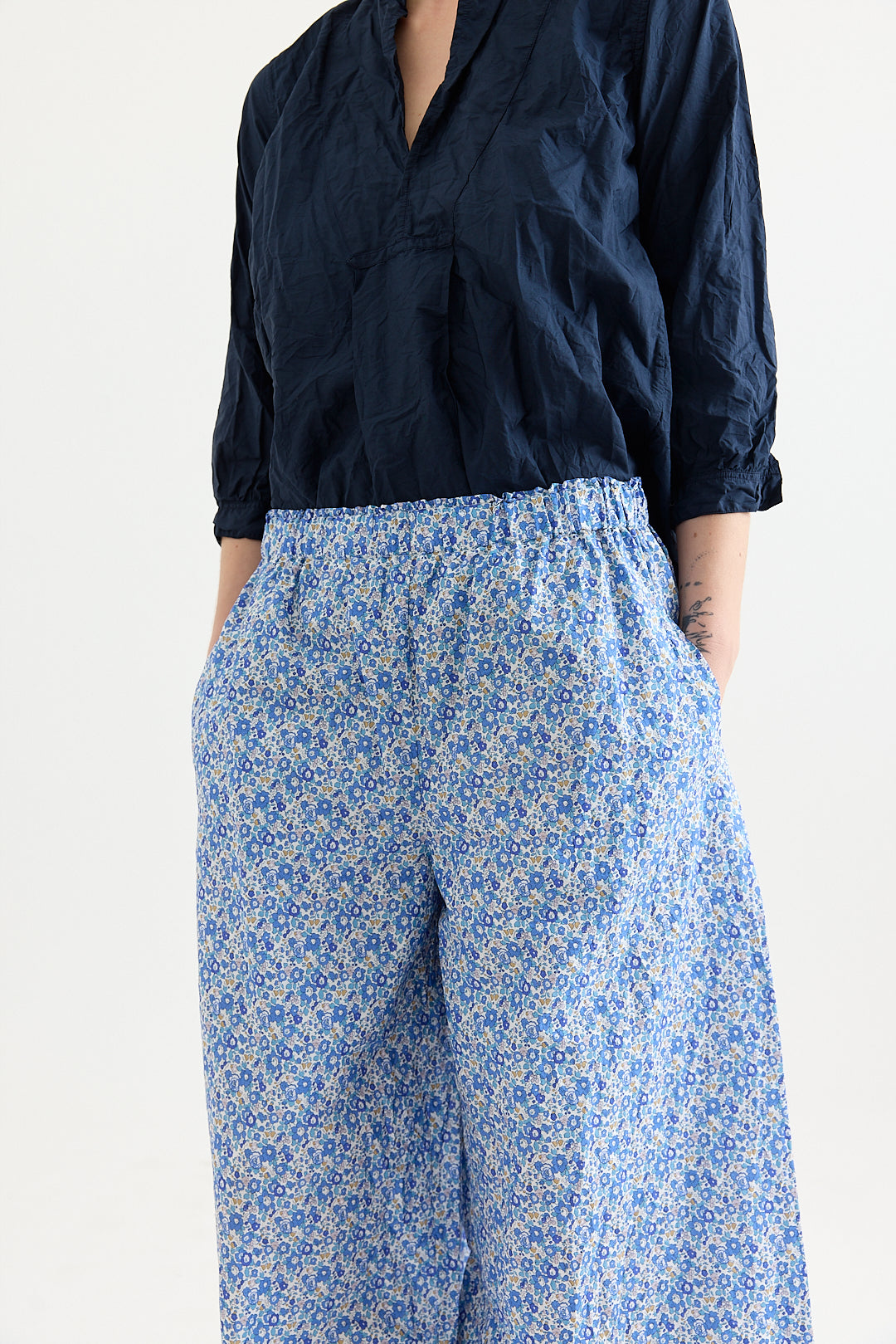 Daniela Gregis - Pigiama Tasche Lavato Trousers - Floral