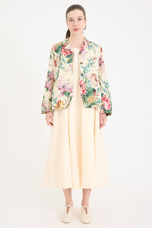 Metta - Dominique Blazer - Bouquet Cotton Poplin