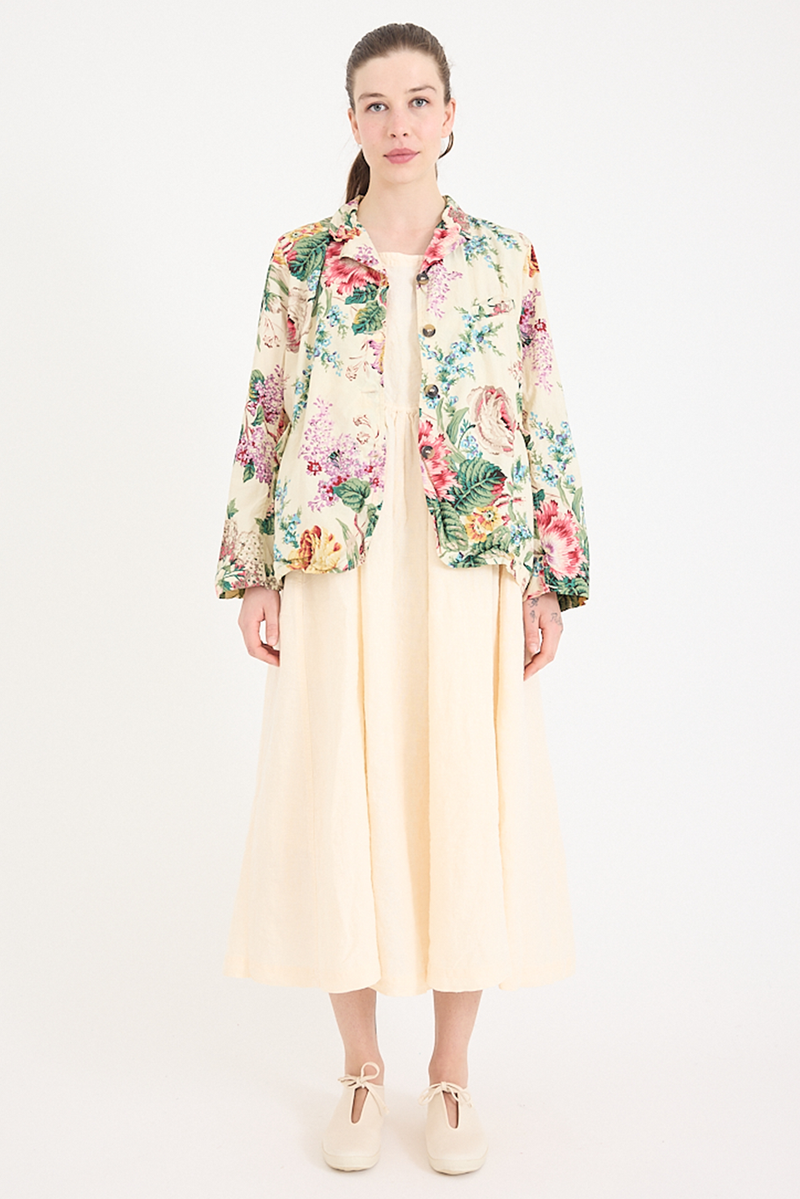 Metta - Dominique Blazer - Bouquet Cotton Poplin