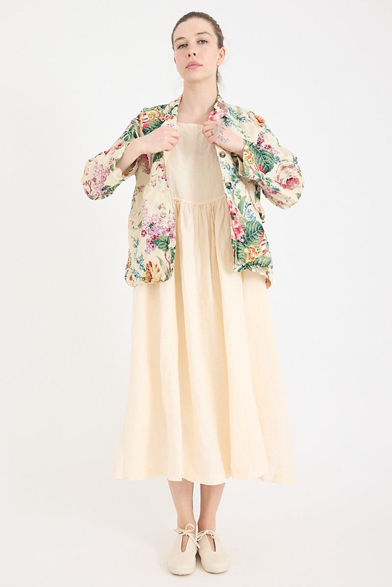 Metta - Dominique Blazer - Bouquet Cotton Poplin
