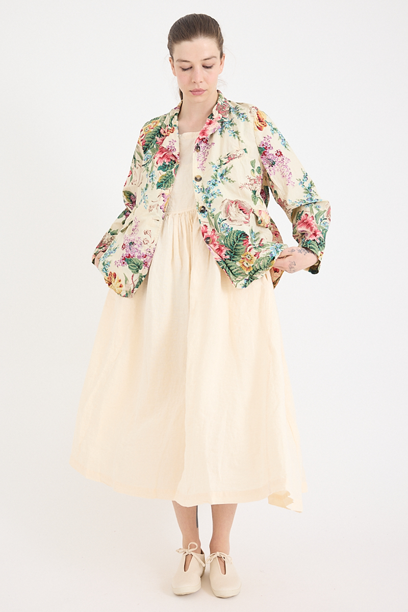 Metta - Dominique Blazer - Bouquet Cotton Poplin