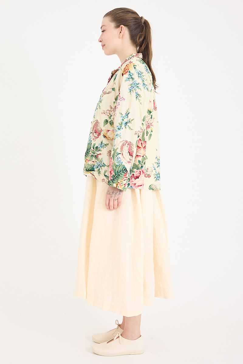 Metta - Dominique Blazer - Bouquet Cotton Poplin