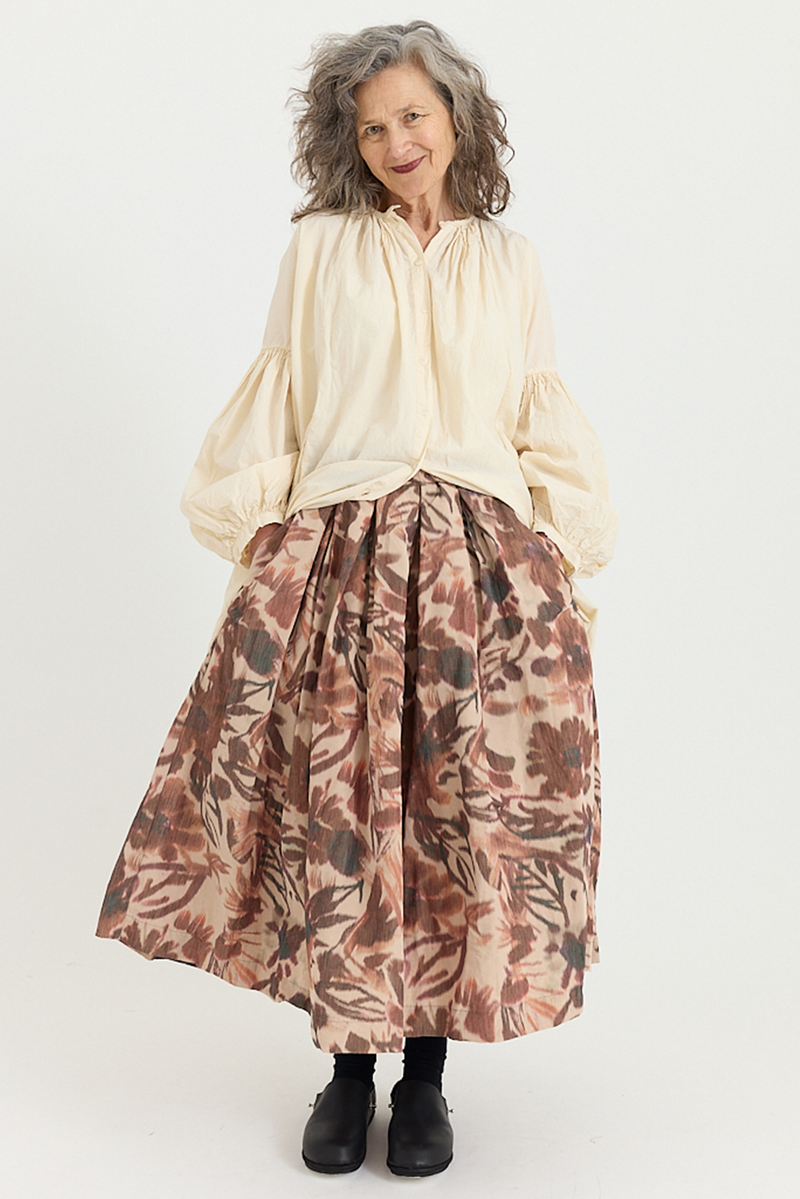 Casey Casey - Double Rideaux Skirt - Ikat