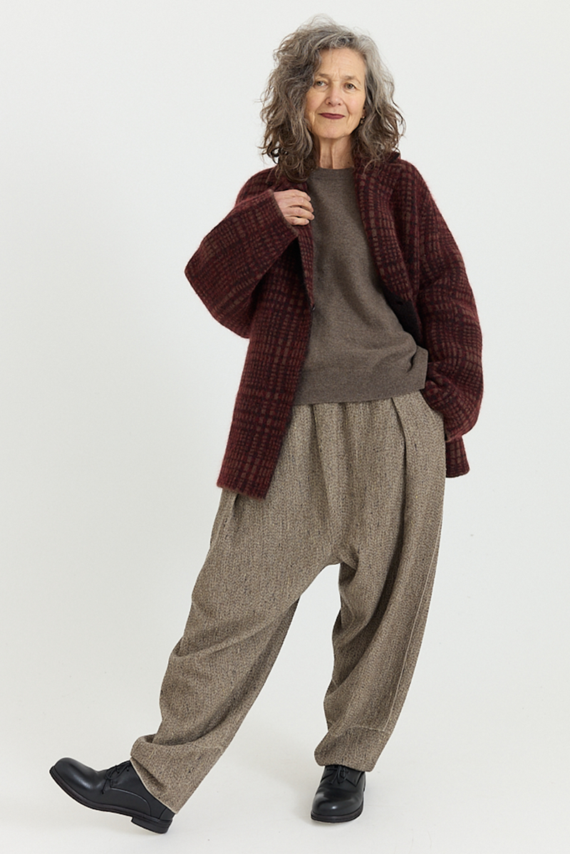 Boboutic - Double Breasted Jacket - Wine