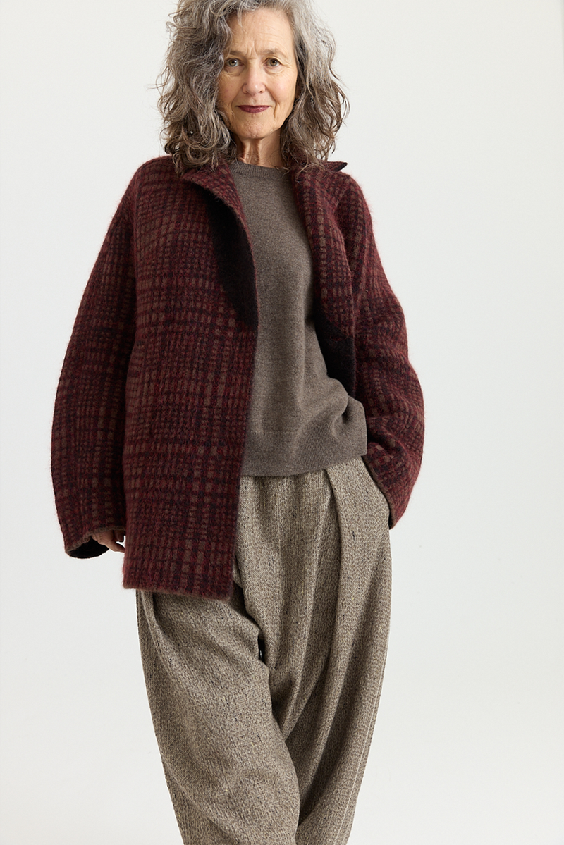 Boboutic - Double Breasted Jacket - Wine