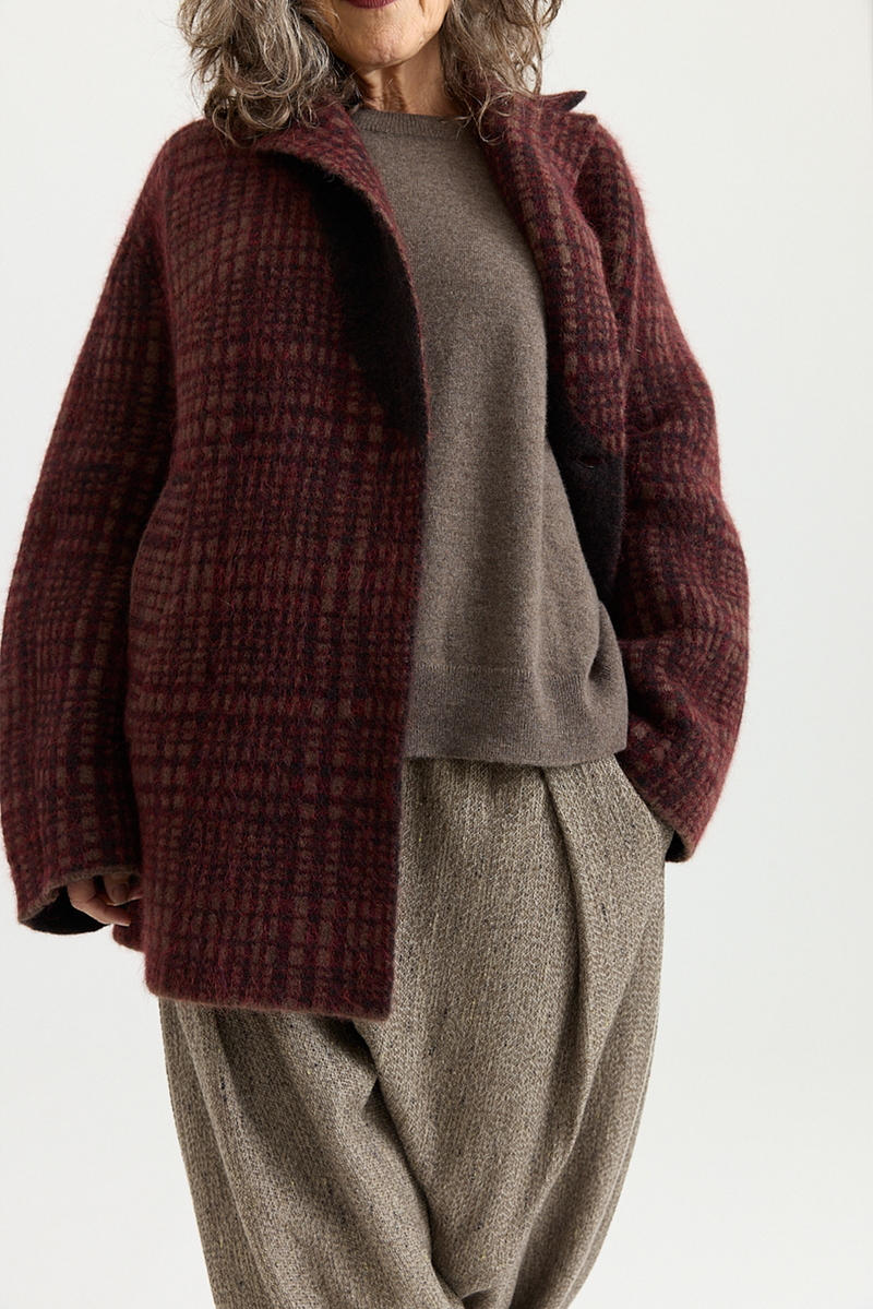 Boboutic - Double Breasted Jacket - Wine