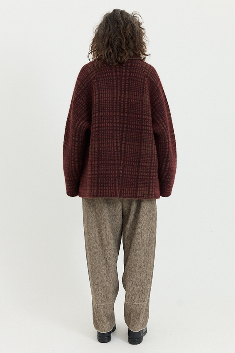 Boboutic - Double Breasted Jacket - Wine