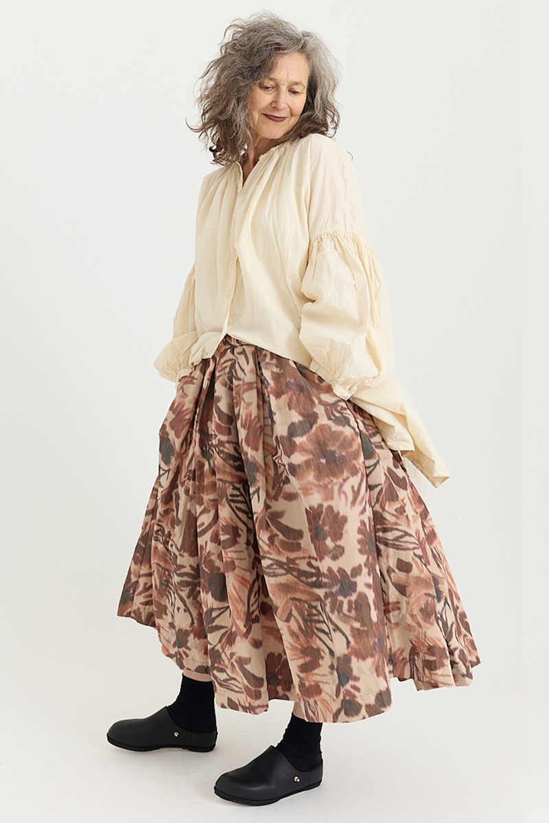 Casey Casey - Double Rideaux Skirt - Ikat