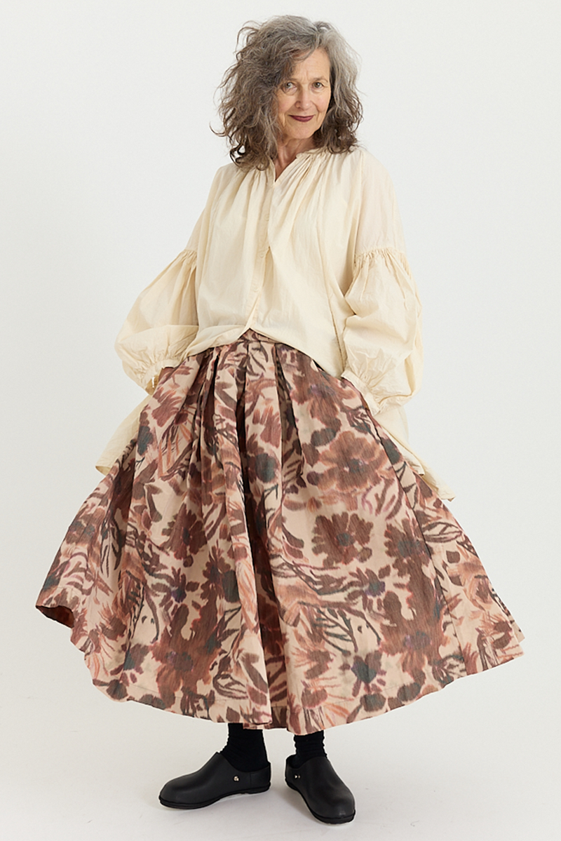 Casey Casey - Double Rideaux Skirt - Ikat