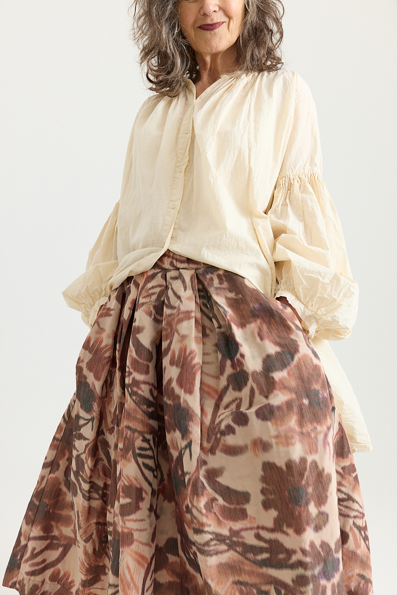 Casey Casey - Double Rideaux Skirt - Ikat