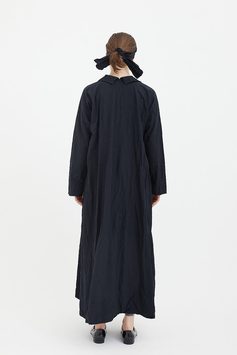 Daniela Gregis - Dress Segments Collar l.135 - Black