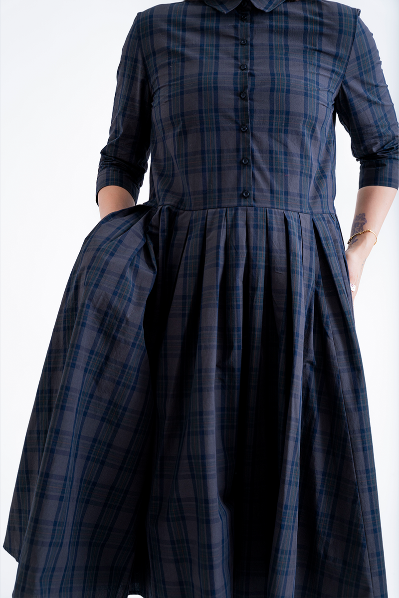 Apuntob - Dress P1723 - Anthracite Grey