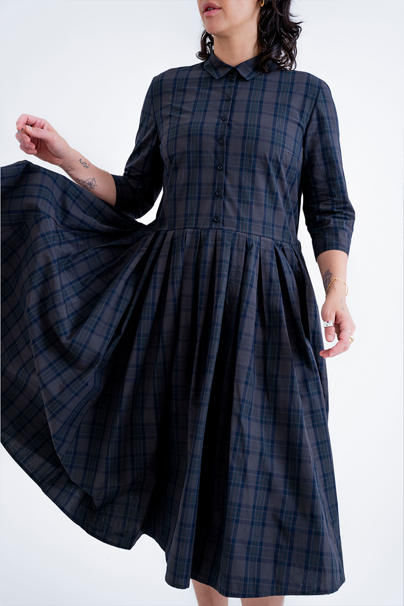 Apuntob - Dress P1723 - Anthracite Grey