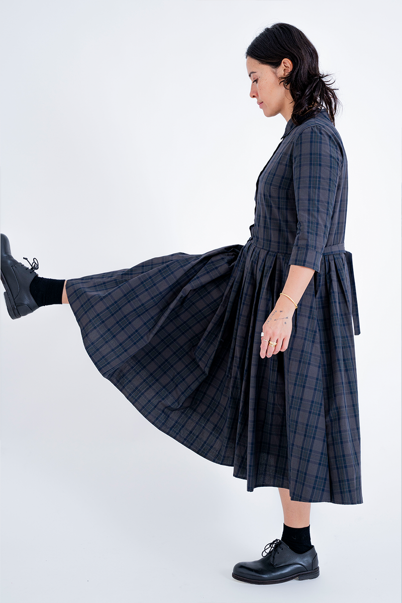 Apuntob - Dress P1723 - Anthracite Grey