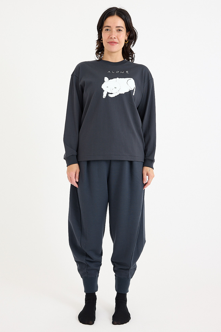 Mina Perhonen - Earth Piece Pants - Charcoal