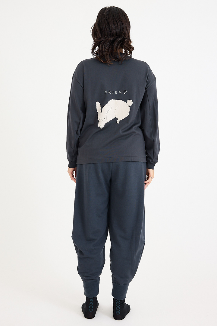 Mina Perhonen - Earth Piece Pants - Charcoal
