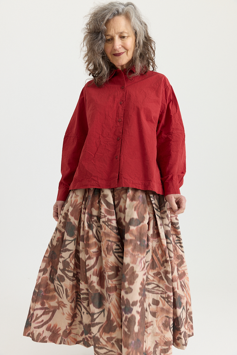 Casey Casey - Elena Shirt - Rusty