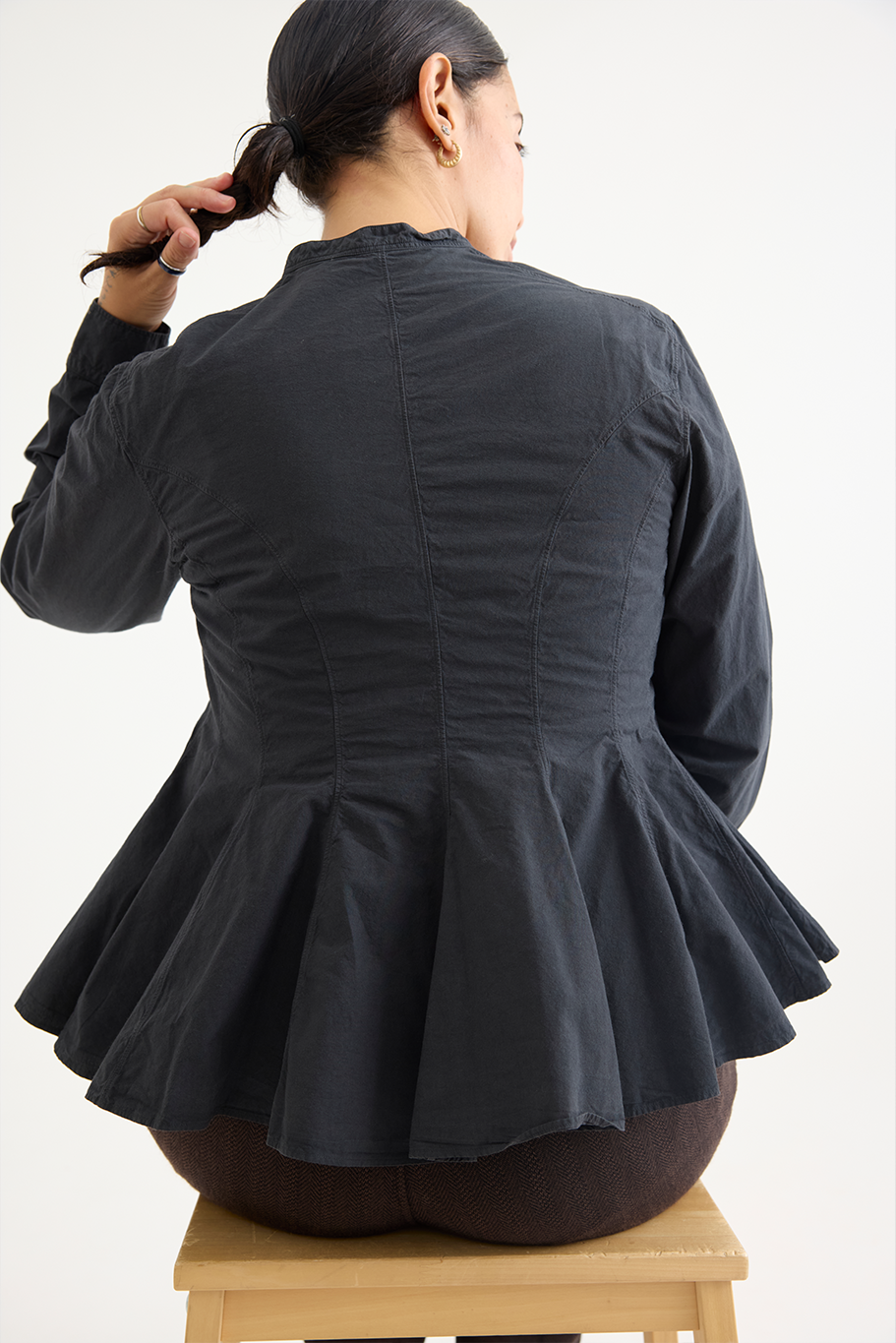 Kaval - Flared Hem Blouse