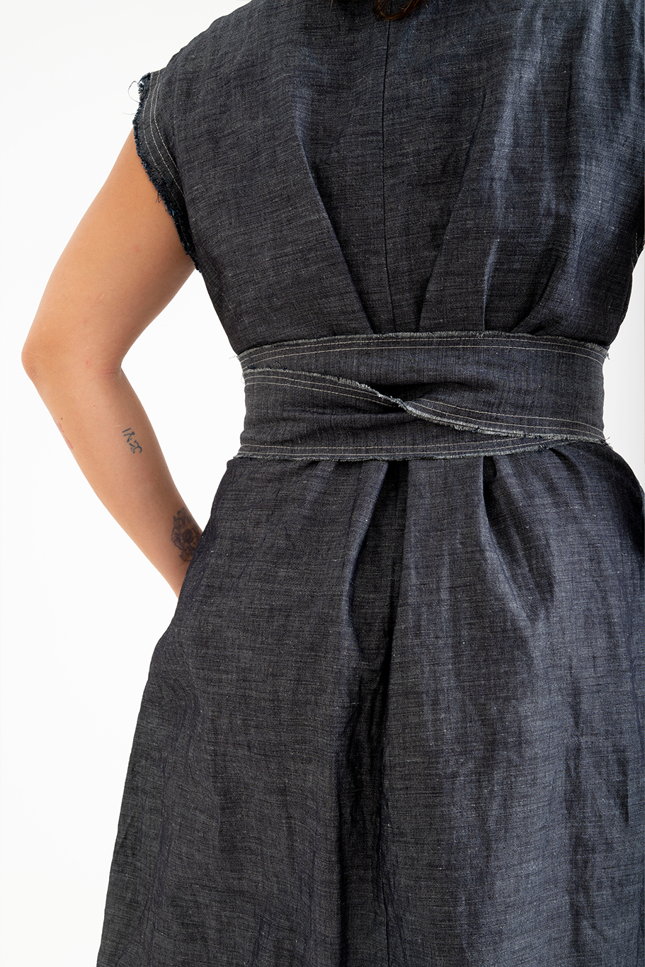 Bukeshla - Flax-Lilly Tie Dress