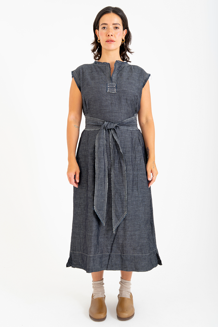 Bukeshla - Flax-Lilly Tie Dress