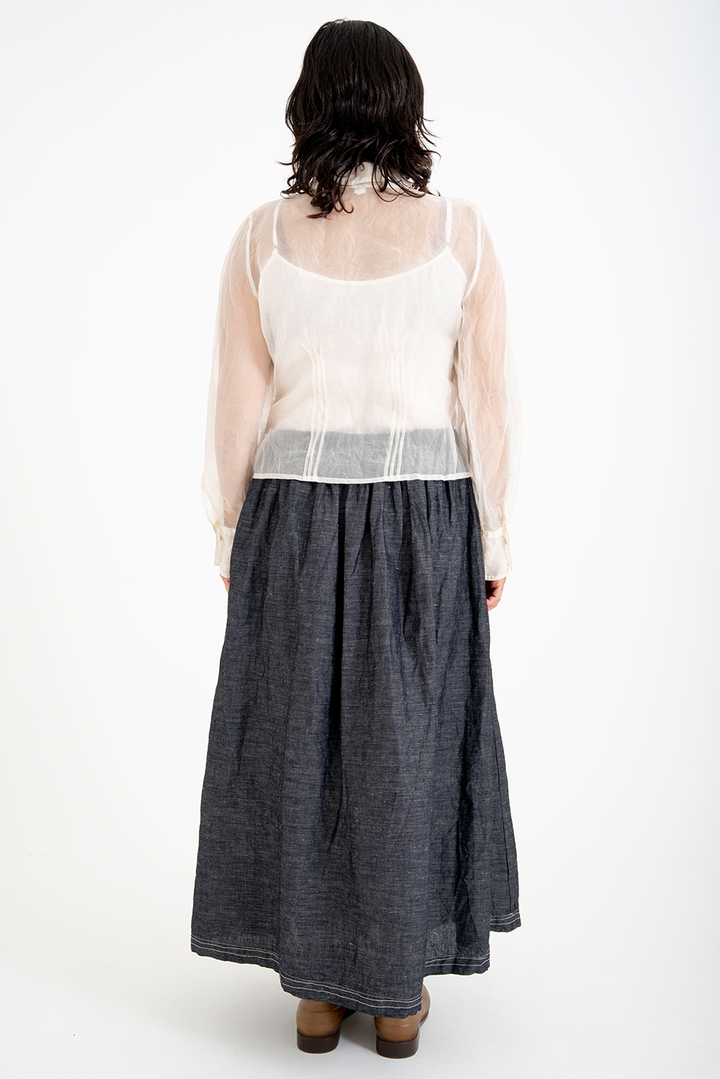 Bukeshla - Florence Blouse - Cream Organza